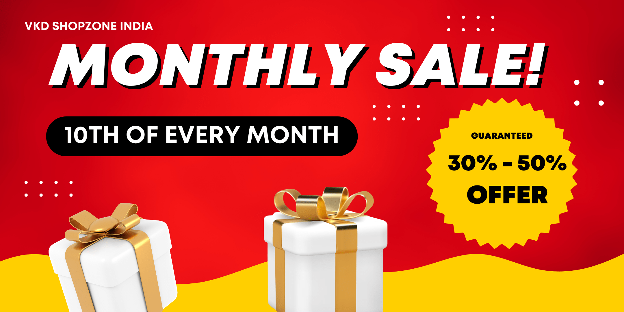 MONTHLY Sale!